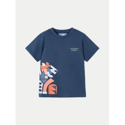 Zdjęcie Mayoral T-Shirt 3029 Granatowy Regular Fit