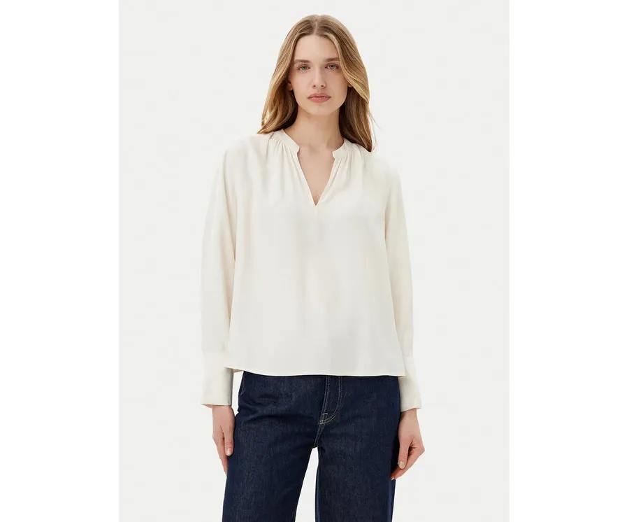 obrazek 1 Tommy Hilfiger Bluzka WW0WW44049 Écru Regular Fit