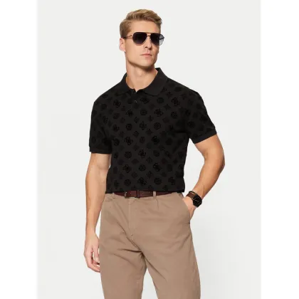 Zdjęcie Guess T-Shirt M5RP20 KCKN0 Czarny Regular Fit