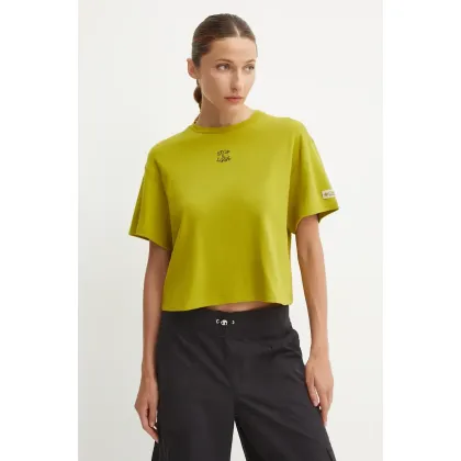 Zdjęcie Columbia t-shirt Wallowa damski kolor zielony 2090941