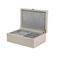 Picture Practical jewelry box made of leather