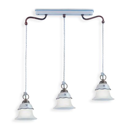 Zdjęcie Piękna włoska lampa wisząca w stylu klasycznym