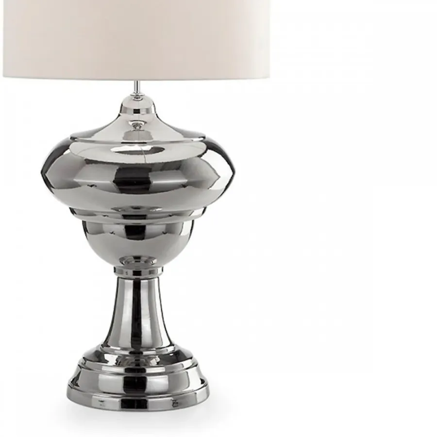 obrazek 3 Stylowa ceramiczna lampa stołowa H.56xL.41xP.41 cm