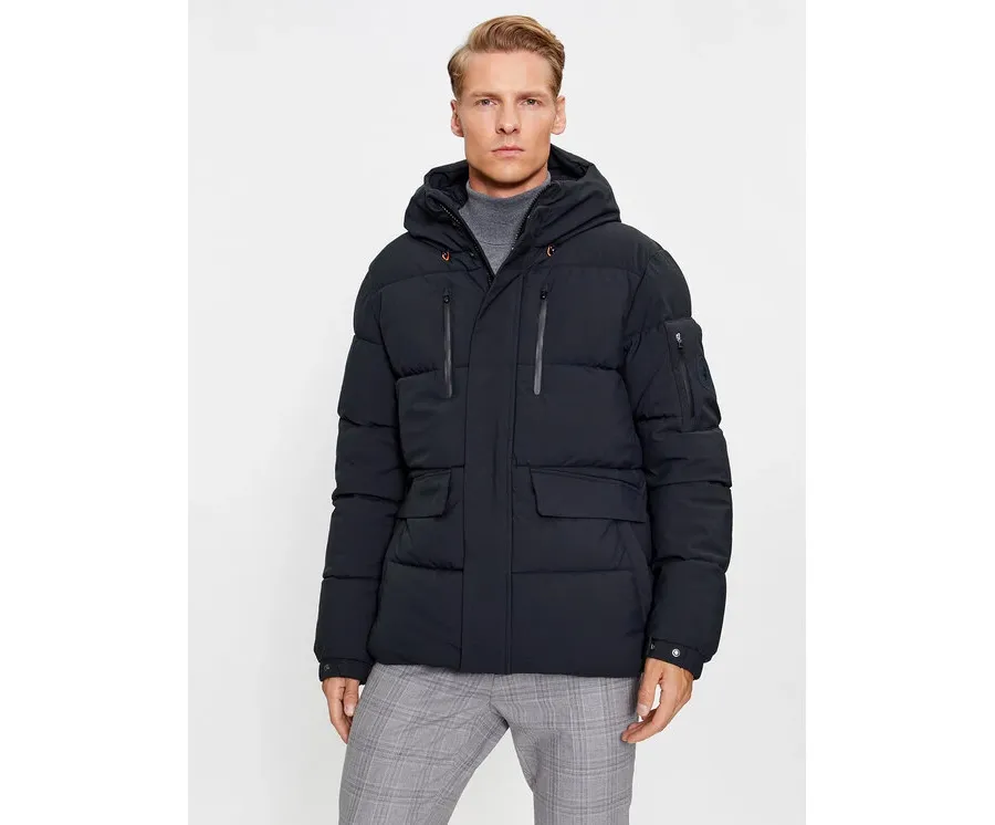 obrazek 1 Save The Duck Kurtka zimowa Alter P30811M SMEG17 Czarny Regular Fit
