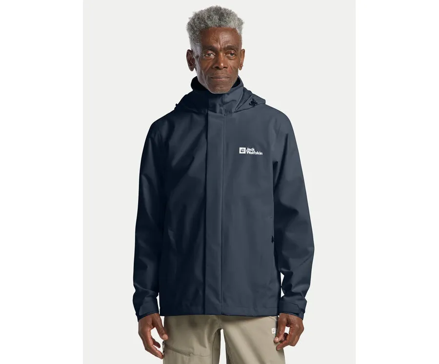 obrazek 1 Jack Wolfskin Kurtka outdoor Trailtime 2l A63903 Granatowy Regular Fit