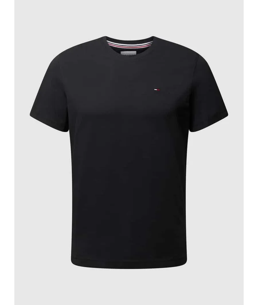 obrazek 1 Tommy Jeans T-Shirt DM0DM04411 Czarny Slim Fit
