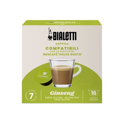 Zdjęcie Bialetti - kawa w kapsułkach Dolce Gusto Gingseng - 16 kapsułek BIALETTI