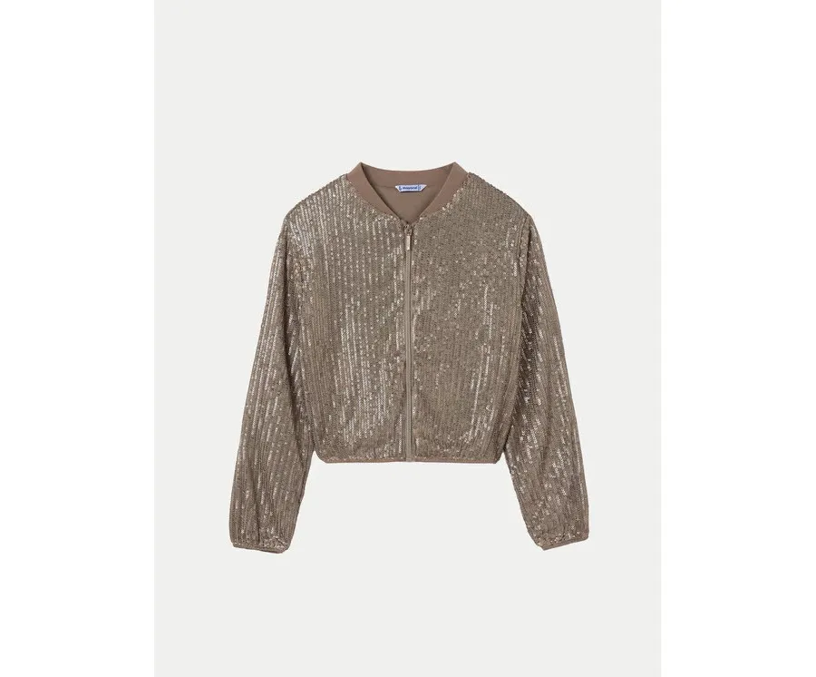 obrazek 1 Mayoral Kurtka bomber 7474 Brązowy Regular Fit