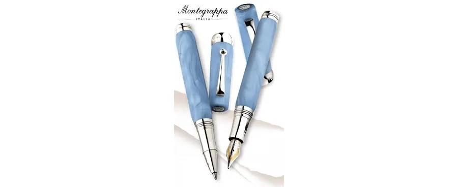 obrazek 3 Innowacyjne Pióro Kulkowe Clear Blue Micra Montegrappa