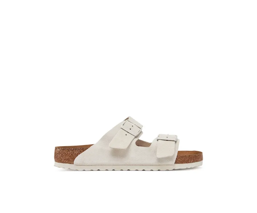 obrazek 1 Birkenstock Klapki Arizona zamsz 1024554 Biały