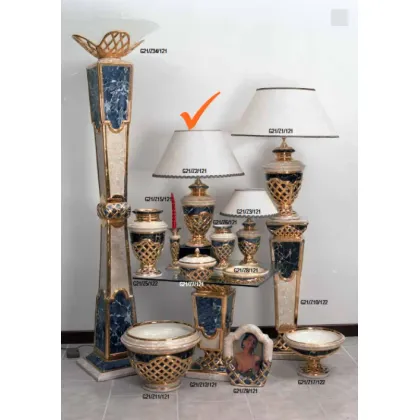 Picture A phenomenal marble lamp for interiors