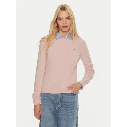 Zdjęcie Tommy Hilfiger Sweter WW0WW44161 Różowy Regular Fit