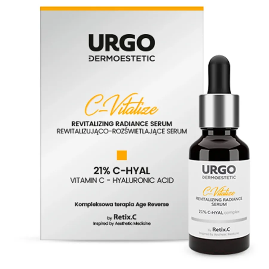 obrazek 1 Urgo Dermoestetic C-Vitalize Rewitalizująco-Rozświetlające serum 30 ml