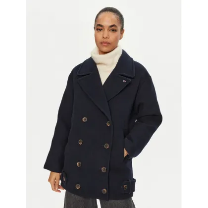 Zdjęcie Tommy Jeans Płaszcz przejściowy DW0DW19752 Granatowy Regular Fit