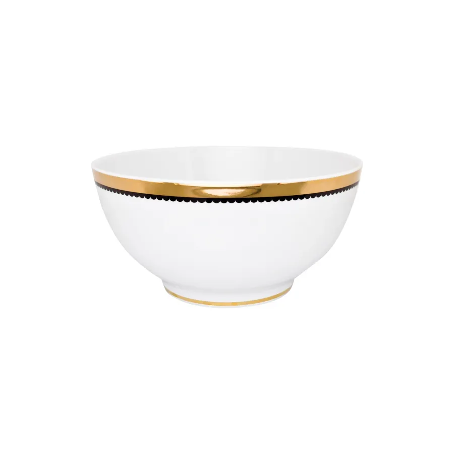 obrazek 1 Piękna porcelanowa misa na sałatę - Porcel