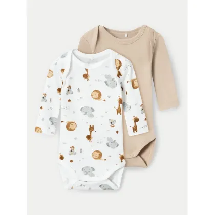 Zdjęcie NAME IT Komplet 2 par body dziecięcych 13227037 Kolorowy