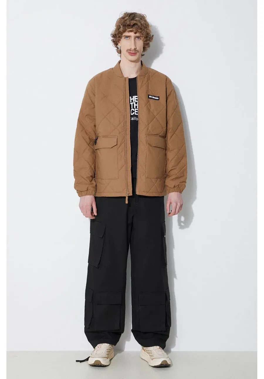 obrazek 1 Columbia kurtka Rad Padded męska kolor brązowy przejściowa 2071251