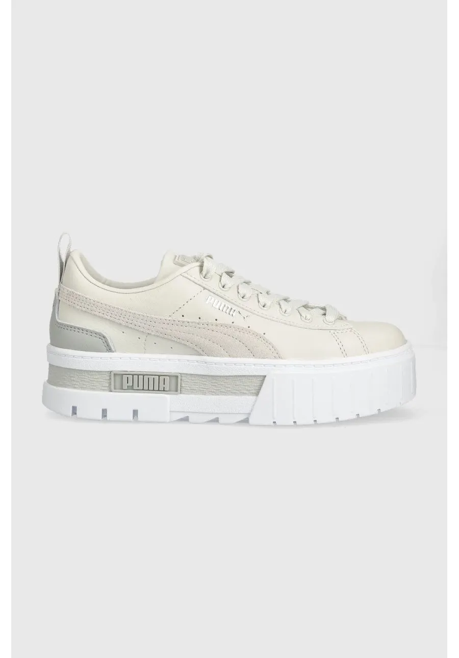 obrazek 1 Puma buty Mayze Lth  Mayze Lth kolor biały na platformie 381983