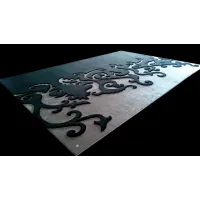 Zdjęcie Ręcznie wykonany bogato zdobiony dywan w technologi 3D