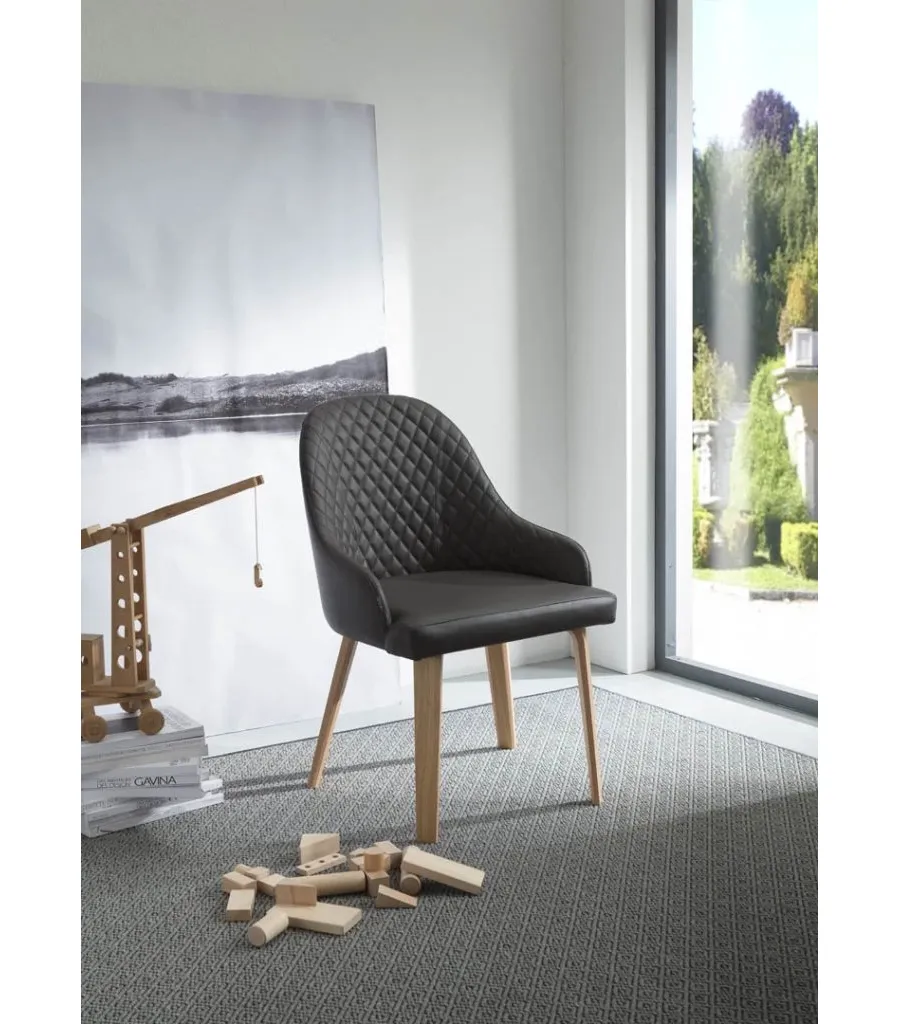 obrazek 1 Ekskluzywny, designerski, obracany włoski fotel od Ozzio, pasuje do salonu w różnym stylu