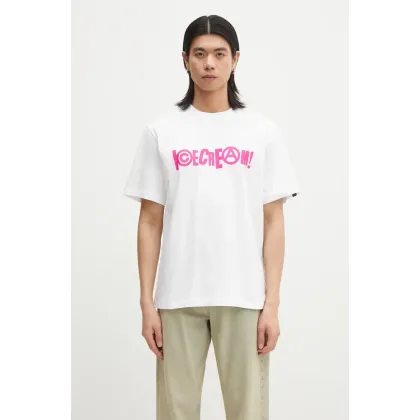 Zdjęcie ICECREAM t-shirt bawełniany Anarchy T-Shirt męski kolor biały z nadrukiem IC24461