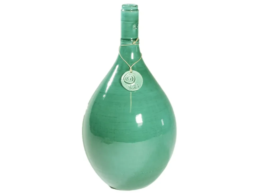 obrazek 1 Luksusowy zielony flakon z ceramiki 33 cm - Virginia Casa