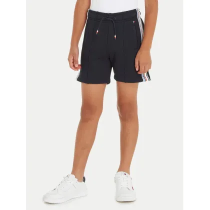 Zdjęcie Tommy Hilfiger Szorty sportowe KB0KB08842 Granatowy Regular Fit