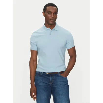 Zdjęcie Barbour Polo Original Sports MML0358BL32 Błękitny Tailored Fit