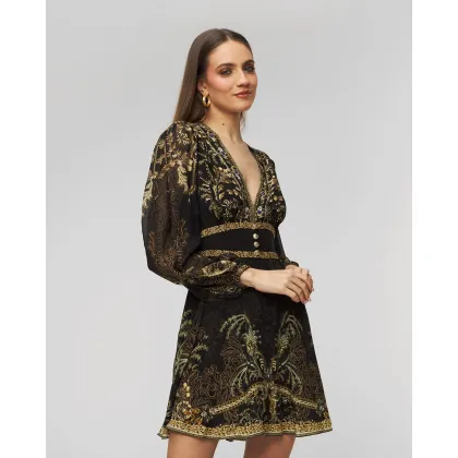 Zdjęcie Sukienka Jedwabna Camilla Curved Waistband Short