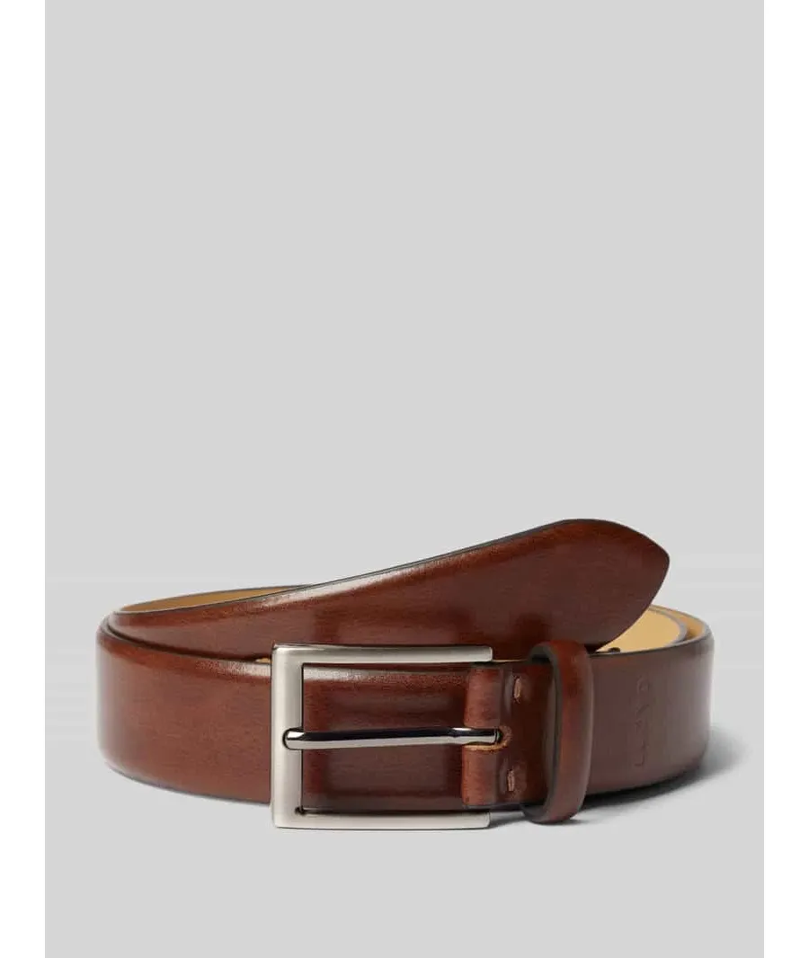 obrazek 1 Pasek skórzany z wytłoczonym logo