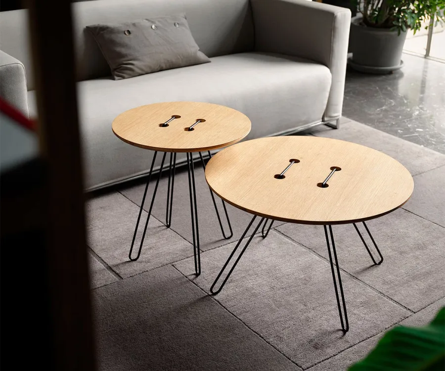 obrazek 1 Designerski, Okrągły Stolik do Salonu - Casmania Horm