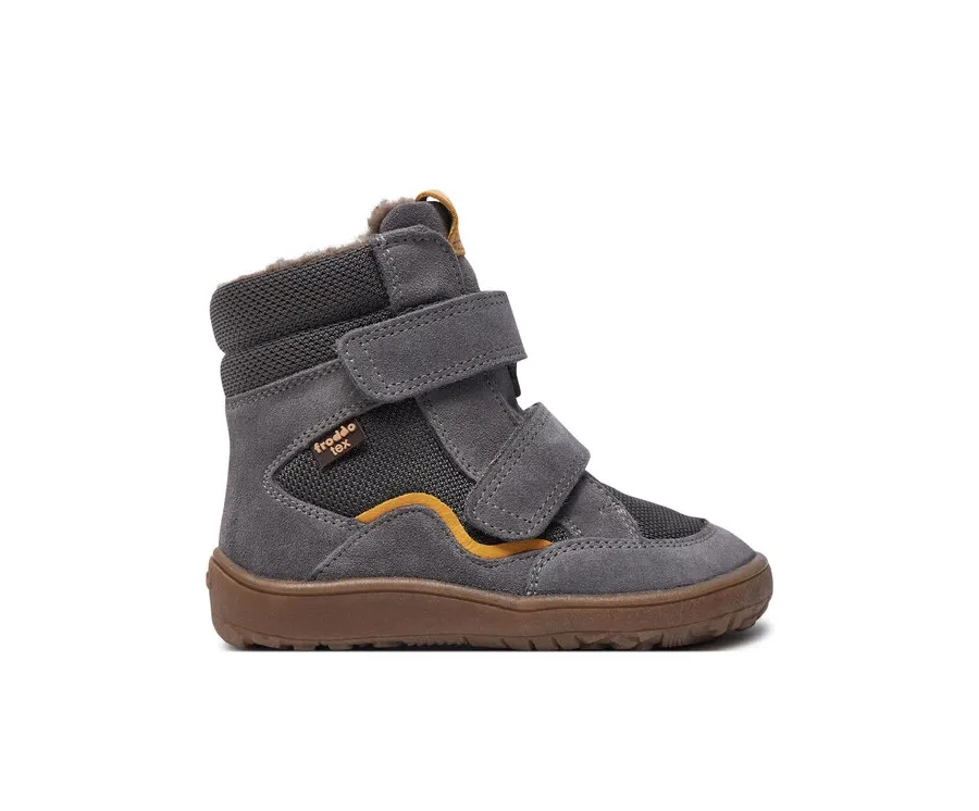 obrazek 1 Froddo Kozaki Barefoot Tex Winter G3160233-3 M Szary