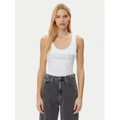 Zdjęcie Guess Top W5GP29 KA0H1 Biały Regular Fit