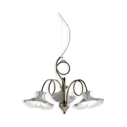 Zdjęcie Klasyczny włoski żyrandol Lecco o wyjątkowym kształcie