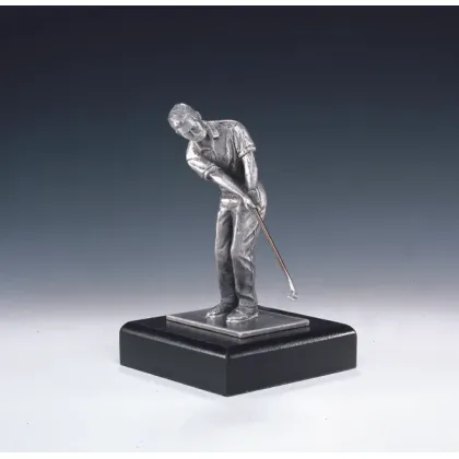 Zdjęcie Wyjątkowa statuetka przedstawiająca golfistę – nagroda dla golfisty