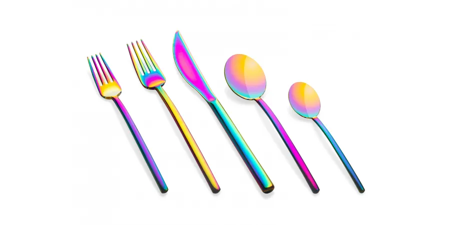 obrazek 2 Designerska włoska łopatka do ciasta Due Rainbow