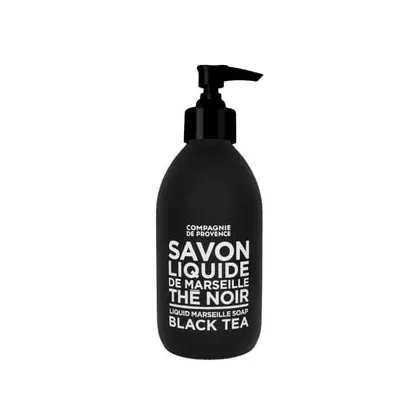 Zdjęcie La Compagnie de Provence Black & White Black Tea Liquid Soap Marseille Mydło w płynie 300 ml