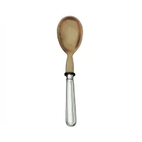 Picture Luxurious Inglese salad spoon, 800 and 925 silver