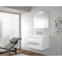 Picture Minimalist bathroom set