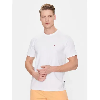 Zdjęcie Napapijri T-Shirt Salis NP0A4H8D Biały Regular Fit
