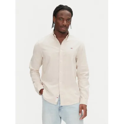 Zdjęcie Tommy Jeans Koszula DM0DM20875 Beżowy Regular Fit