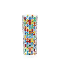 Zdjęcie Fascynujący wazon wykonany ze szkła murano (28 cm)