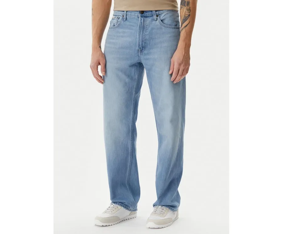 obrazek 1 Calvin Klein Jeans Jeansy 90's LV04RB706G Niebieski Straight Fit