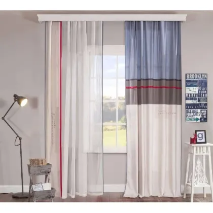 Zdjęcie Zasłona w jasnej kolorystyce do pokoju nastolatka - Cilek