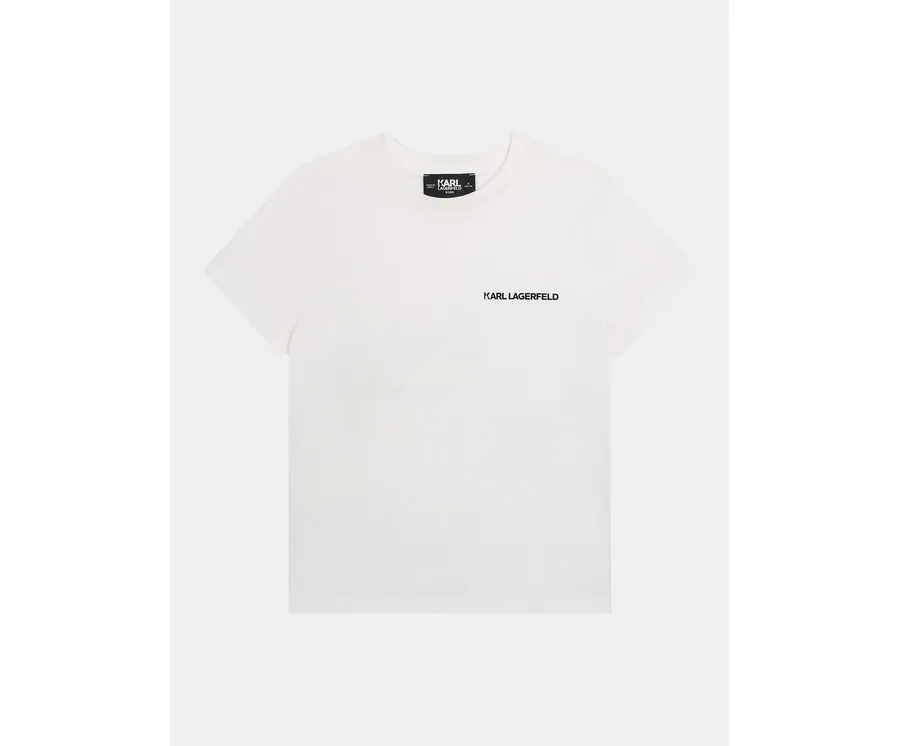 obrazek 1 Karl Lagerfeld Kids T-Shirt Z30056 S Biały Regular Fit