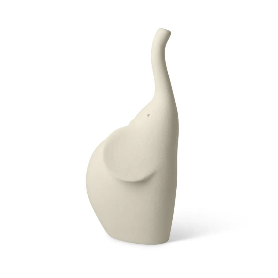 obrazek 4 Ręcznie wykonana figurka ozdobna słonia - 10x8x23 cm