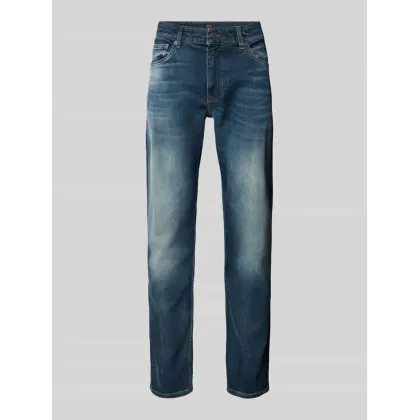 Zdjęcie Jeansy o kroju slim fit z 5 kieszeniami model ‘DELAWARE’
