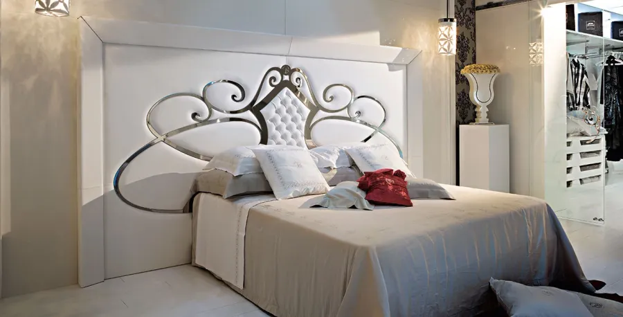 a fancy bed straight from Italy