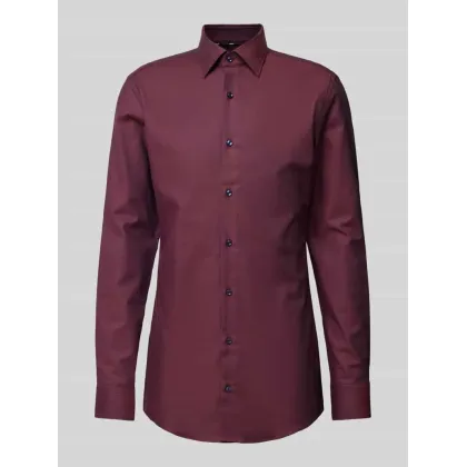 Zdjęcie Koszula biznesowa o kroju slim fit z bardzo długim rękawem model ‘Hank’