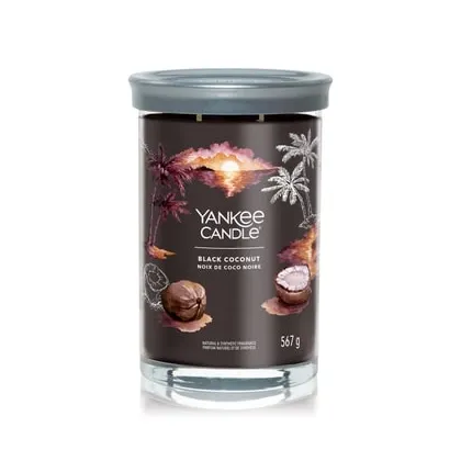 Zdjęcie Yankee Candle Black Coconut Signature Large Tumbler Świeca zapachowa 567 g